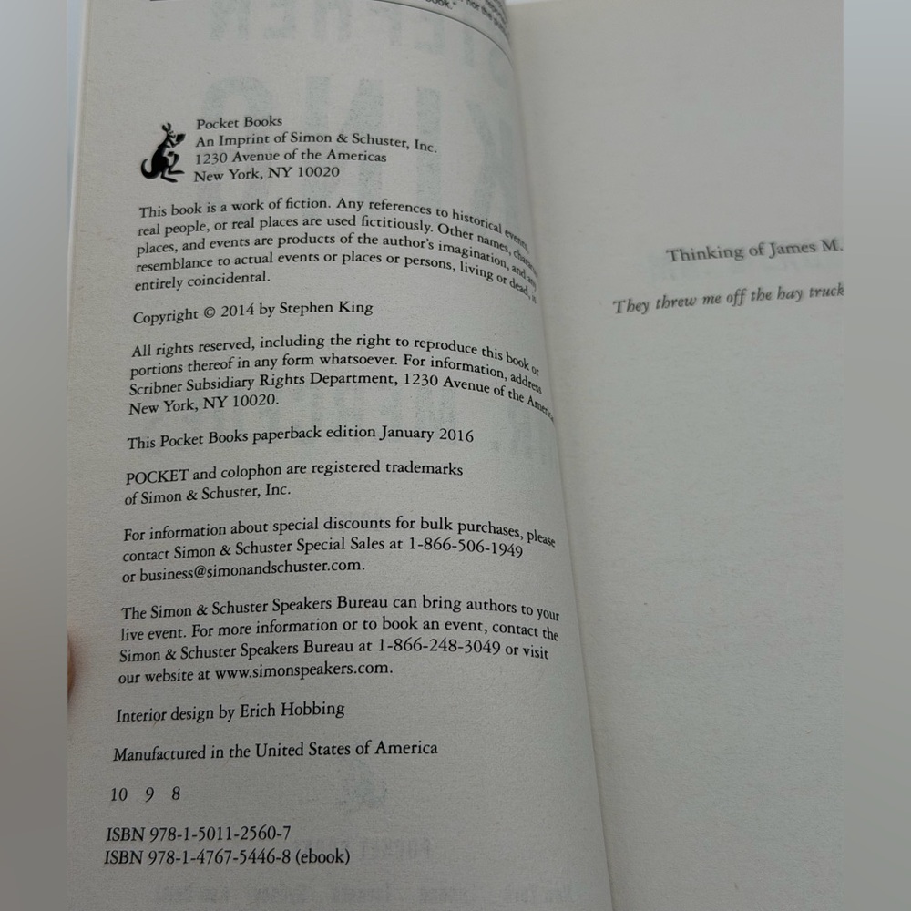 Mr. Mercedes A Novel by Stephen King (Paperback Book, 2014) - Picture 8 of 8